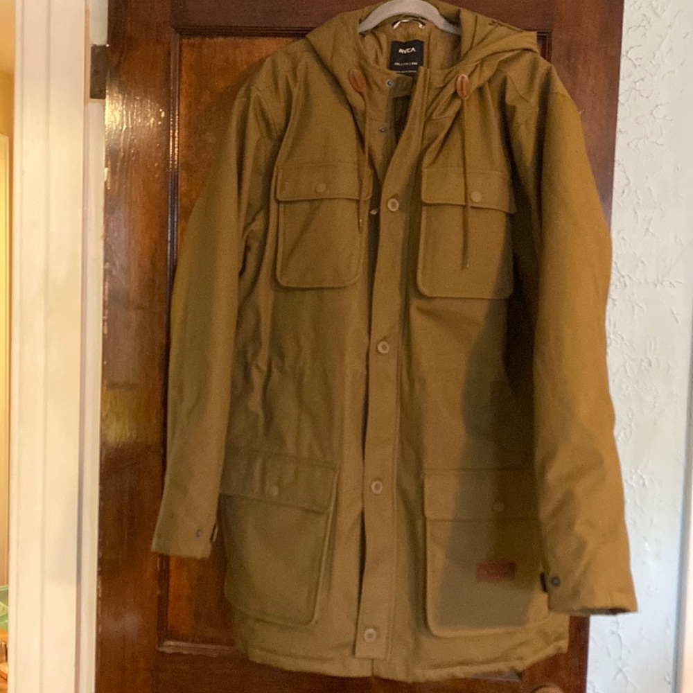 RVCA Men’s Winter Parka Coat XXL NEW!